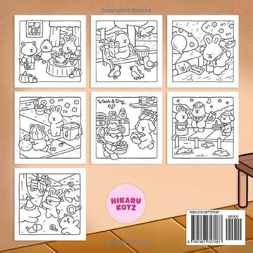Silly Crimes: Cozy and Funny Coloring Book for Adults and Teens (Silly Funny Coloring Book) thumbnail 2