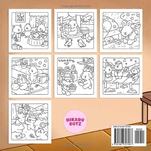 Silly Crimes: Cozy and Funny Coloring Book for Adults and Teens (Silly Funny Coloring Book) thumbnail 3