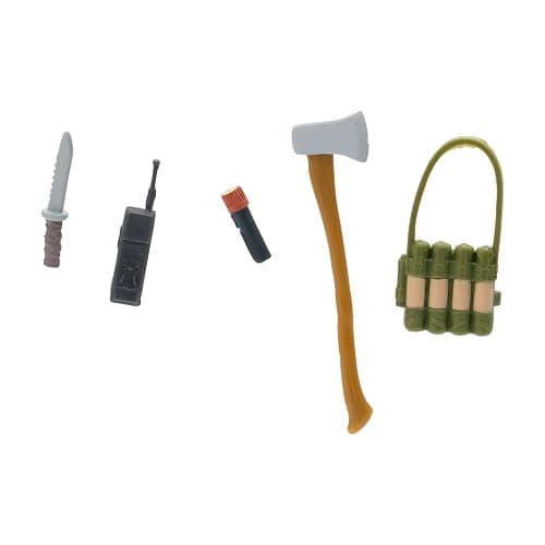 Stranger Things Eleven and Hopper 2-Pack - Two 4-Inch Articulated Action Figures with Accessories thumbnail 6