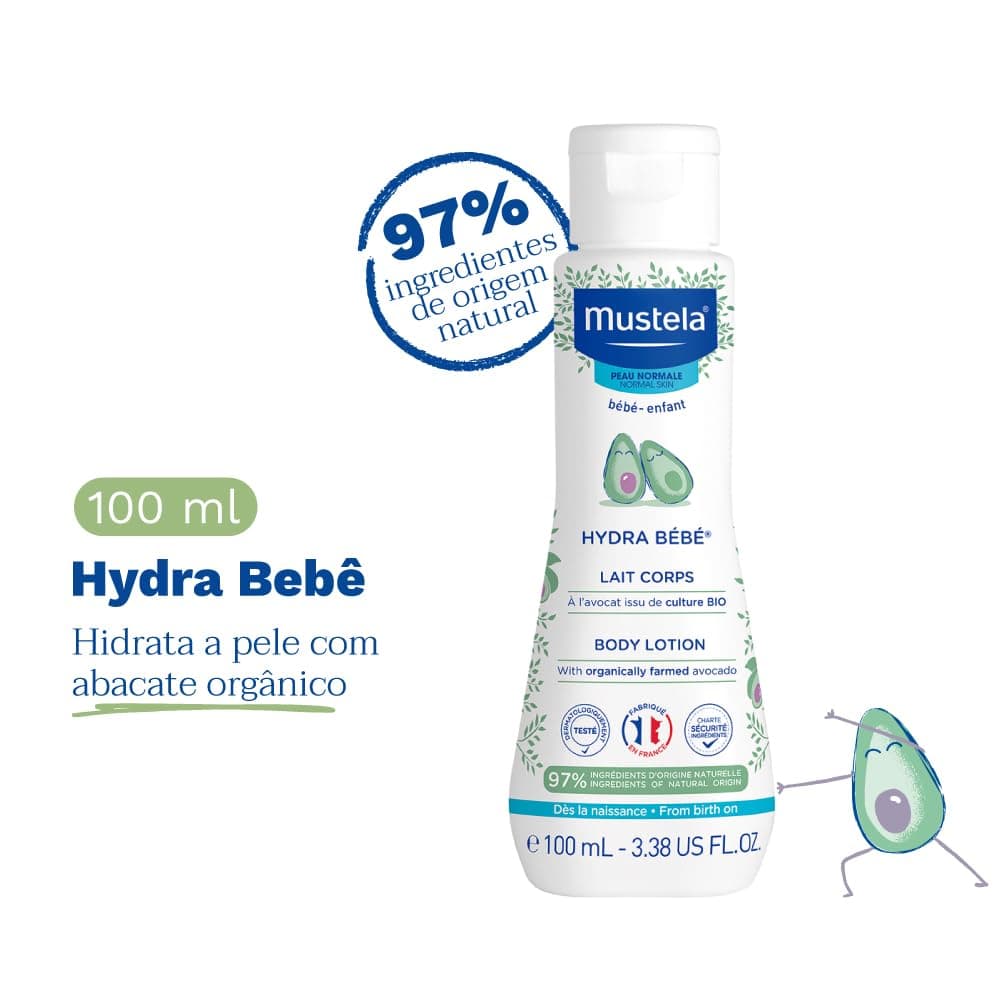 Mustela Kit Essenciais Bebê e Criança - Gel Lavante 200ml + Shampoo Recém-Nascido 150ml + Hydra Bebê 100ml + Água de Limpeza 100ml + Creme Vitaminado Preventivo De Assaduras 54g - Edição limitada thumbnail 8