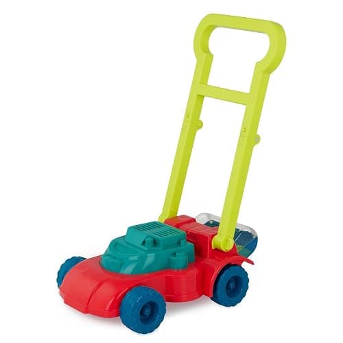 B. toys – Toy Lawn Mower – Bead Tumbler – Classic Push Toy for Kids, Toddlers – Easy Folding Storage – 3 Years + – Mini Mower - Toy Lawn Mower - Image 1