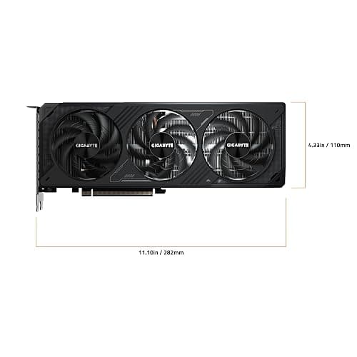 GIGABYTE GeForce RTX 5070 WINDFORCE SFF 12G Graphics Card, 12GB 256-bit GDDR7, PCIe 5.0, WINDFORCE Cooling System, GV-N5070WF3-12GD Video Card thumbnail 6