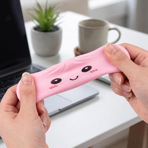 Fanskaty 24Pcs Dumpling Mystery Box,Dumplings Squeeze Stress Balls for Adults,Soft and Squeezable Stress-Relieving Dough, Birthday Gifts (24Pcs-A) thumbnail 2
