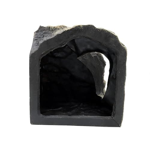JIHAQUA Large Resin Reptile Tank Accessories Hideouts Cave Habitat Decor for Leopard Gecko Lizards Turtle thumbnail 6
