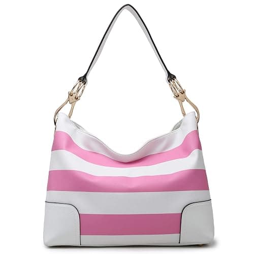 Dasein Hobo Purses for Women Soft PU Leather Handbags Slouchy Hobo Bags Shoulder Bag Top Handle Tote - Image 1