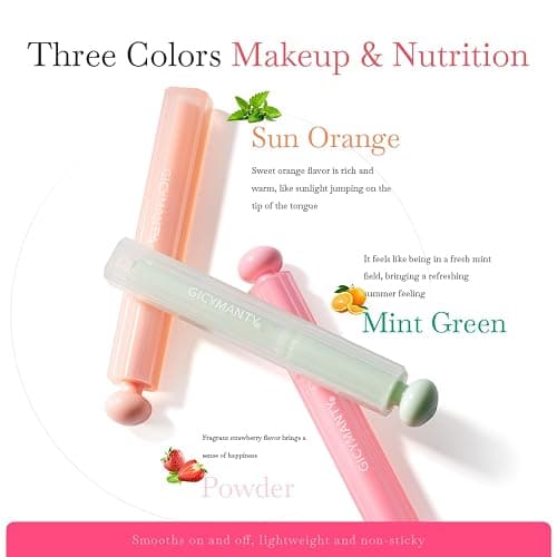 GICYMANTY Temperature-Sensitive Color Changing Lipstick Lip Color 3-in-1 Moisturizing Lip Gloss thumbnail 4