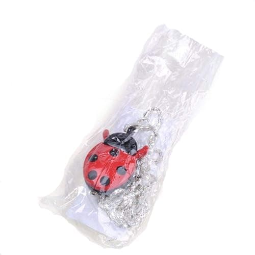 JSHE Fahion Red Ladybug Shape Stainless Necklace Pocket Pendant Watch thumbnail 4
