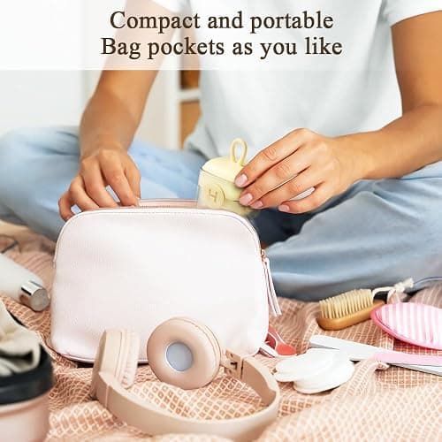 Senbos Washable & Reusable Gel Lint Roller for Pet Hair – Portable Sticky Cleaner for Clothes, Furniture, Car – Travel-Friendly Pet Hair Remover for Dog & Cat Fur, Dust, Lint (Household & On-The-Go) thumbnail 6