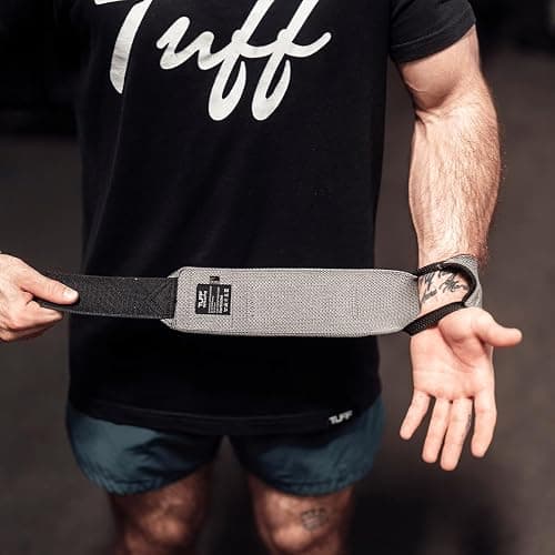 Villain Wrist Wraps for Weightlifting & Powerlifting – Adjustable Support Straps for Men and Women – Ideal for Strength Training, CrossFit, Bodybuilding – Durable Comfort to Eliminate Wrist Pain - 24 - Inch - SOLID GRAY thumbnail 2