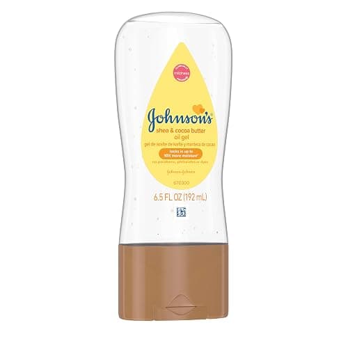 Johnson's Baby Oil Gel Enriched With Shea and Cocoa Butter, Great for Baby Massage, 6.5 fl. oz (Packaging May Vary) thumbnail 5