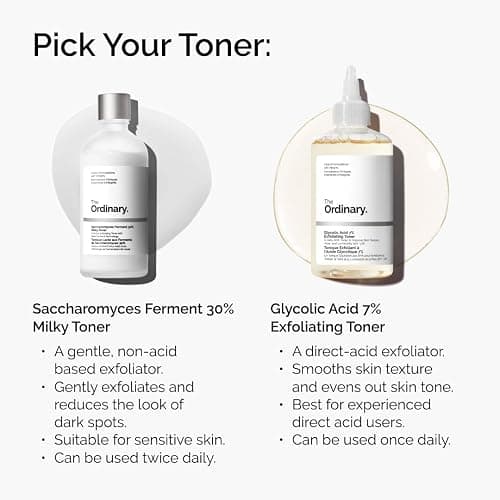The Ordinary Saccharomyces Ferment 30% Milky Toner, Exfoliating and Hydrating Toner for Smoother, Brighter Skin, 3.4 Fl Oz thumbnail 5