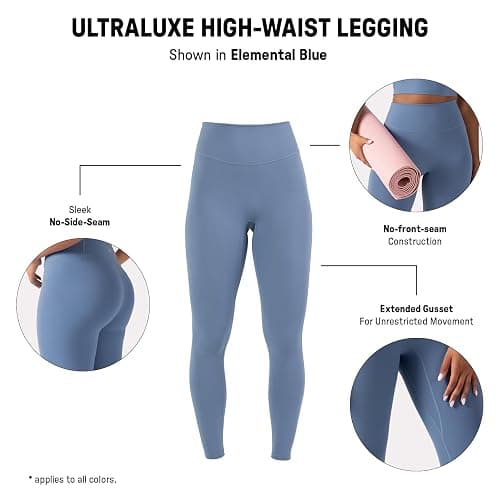 YITTY Active Women's Ultraluxe High-Waist Legging, Athleisure, 4-Way-Stretch thumbnail 3