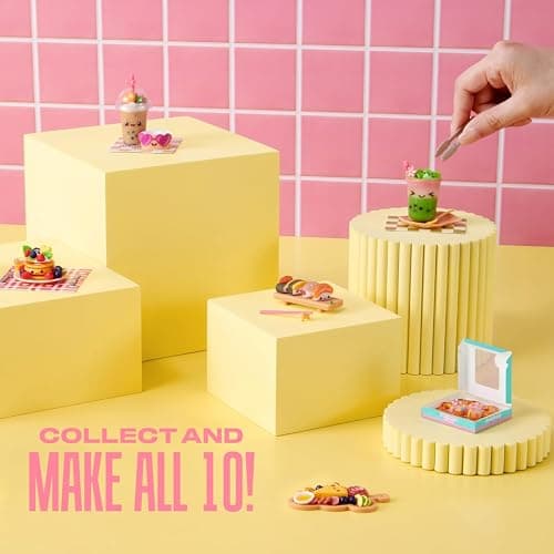 Mini Brands Mini Create Kawaii Kitchen Capsule Series 1 (2 Pack) by ZURU – Includes Accessories to Assemble 10 Collectible Kawaii Foods, Suitable for Kids, Teens, and Adults thumbnail 5