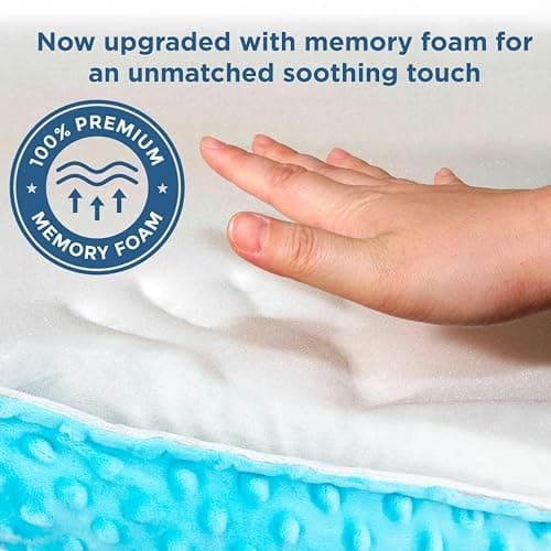 Bright Autism Hugger Pillow for Sensory Needs- Calming Vibrating Pillow for Kids. Therapy Relaxing Tool That Helps Children to Soothe Stress or Anxiety. The Perfect Sleep aid for a Sensory Room. thumbnail 4