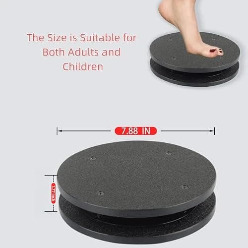 ＴＩＺＹＦＦ Figure Skating Spinner - Training Aid for Ice Skaters, Gymnastics, Dance and Ballet Pirouette. 8 Inch Spin Trainer. thumbnail 4