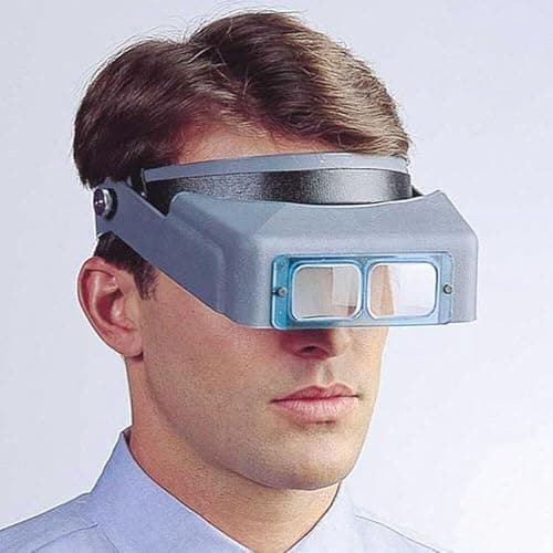 Donegan DA-5 OptiVisor Headband Magnifier, 2.5x Magnification, 8" Focal Length thumbnail 2