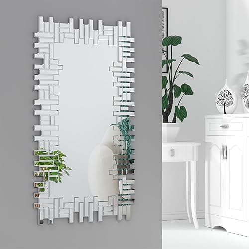 KOHROS Venetian Silver Wall Mirror
