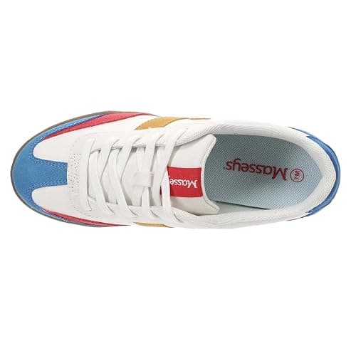 Masseys Women's Serena Sporty Sneaker with Contrasting Trim thumbnail 2
