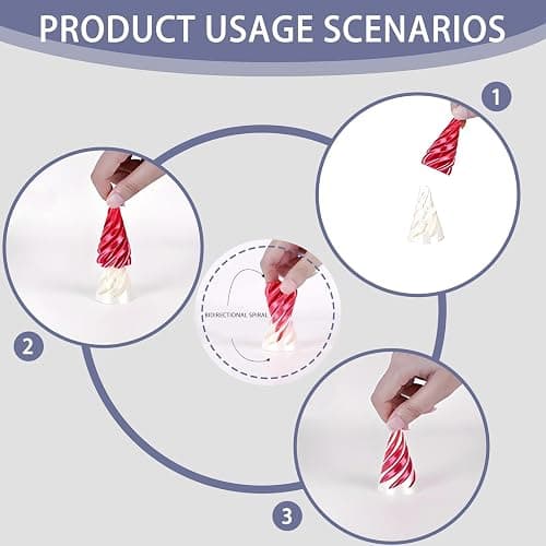4 Pairs Spiral Cone Fidget Toys, 3D-Printed Sensory Stress Relief Pyramid Fidget Toys, 6.4CM Conical Hand Spinners for Office, School, Home Use - Anxiety Relief & Focus Enhancement Tool thumbnail 5