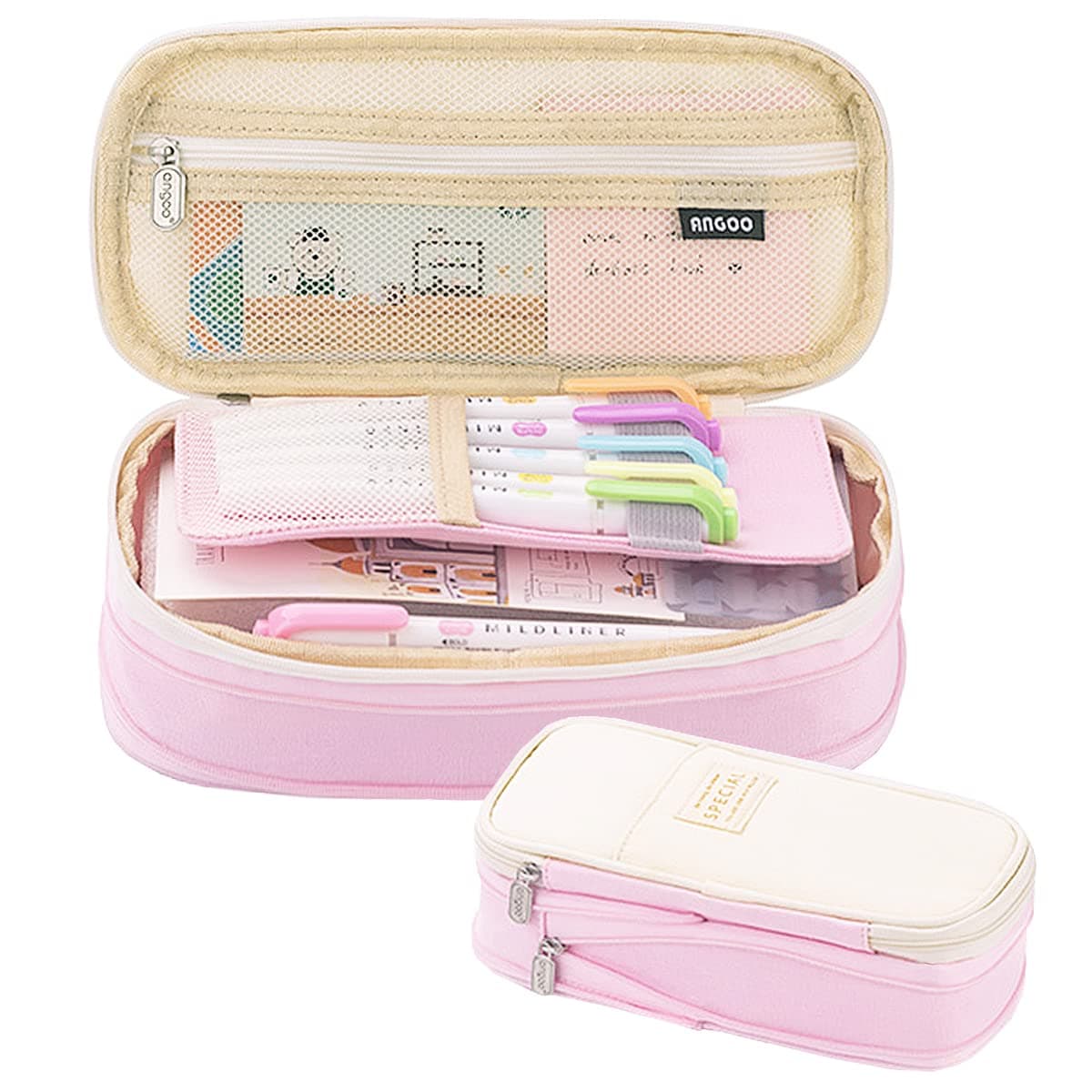 Big Capacity Pencil Pen Case Office - Image 1