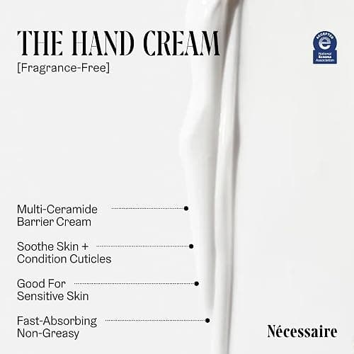 Nécessaire The Hand Duo – The Hand Cream + The Hand Retinol Treatment Holiday Gift Set for Dry Hands – Daily Moisture + Nighttime Repair with Ceramides, Peptides & Retinol – 2 x 2.5 oz thumbnail 4