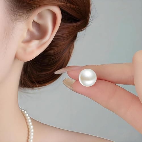 Pearl Stud Earrings thumbnail 4