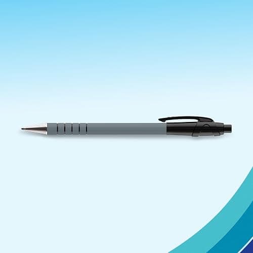 Paper Mate Flexgrip Ultra Retractable Ballpoint Pens | Medium Point (1.0mm) | Black | 5 Count thumbnail 3