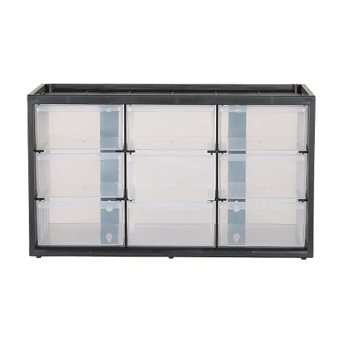 CRAFTSMAN Plastic Storage Organizer Bin System, 9 Drawer - Image 1