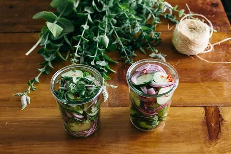 Weck Canning Jars 743-28.7 fl. oz Weck Mold Jars made of Transparent Glass - Eco-Friendly Canning Jar - Storage for Food, Yogurt with Air Tight Seal & Lid - 3/4 Liter Tall Jars Set - Set of (2 Jars) thumbnail 9