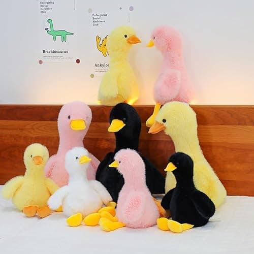 Gwxqybfe Duck Stuffed Animal, Stuffed Duck Plush Toys, Birthday for Kid Boys Girls (10inch-Yellow) thumbnail 6