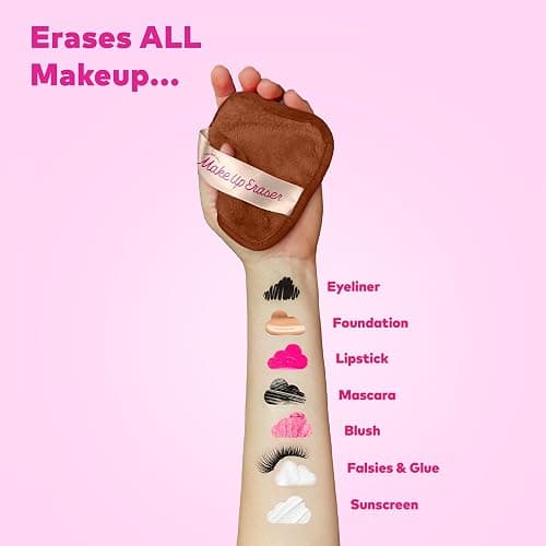 The Original MakeUp Eraser, 7-Day Set, Erase All Makeup with Just Water, Including Waterproof Mascara, Eyeliner, Foundation, Lipstick, Sunscreen, and More! 7ct thumbnail 4