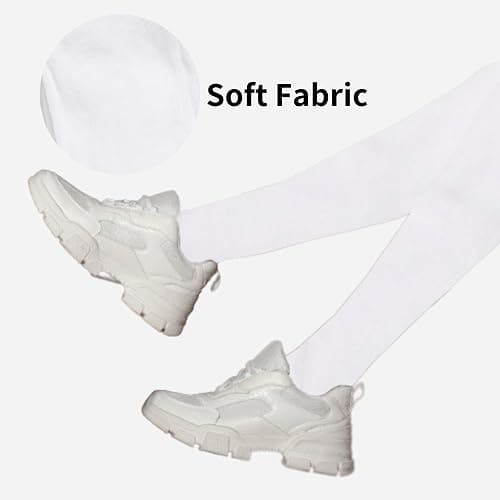 Sock Stack Pack Of 3 Girls Tights, Soft Cotton Rich School thumbnail 4