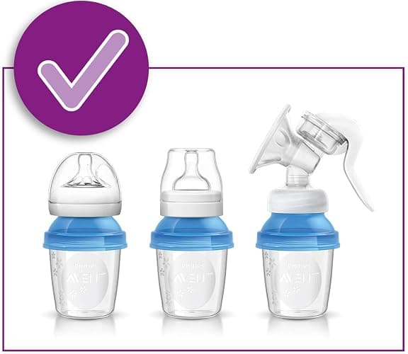Philips Avent Breast Milk Storage Cups (10x6oz), SCF618/10 thumbnail 5