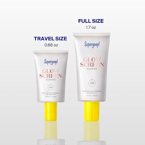Supergoop! Glowscreen SPF 40 - Glowy Primer + Broad Spectrum Tinted Sunscreen - Helps Filter Blue Light - Hydration - Hyaluronic Acid & Vitamin B6 thumbnail 9