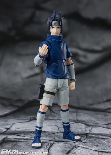TAMASHII NATIONS - Naruto Shippuden - Sasuke Uchiha-Ninja Prodigy of The Uchiha Clan Bloodline, Bandai Spirits S.H.Figuarts Action Figure thumbnail 2
