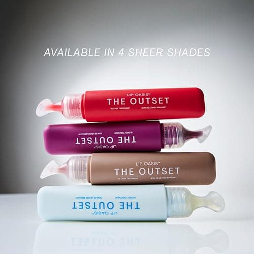 The Outset Lip Oasis Glossy Treatment | Skincare Essentials | Vegan | Gluten Free | Clean Beauty | Unisex for All Skin Types | Dune | 0.3 oz thumbnail 6