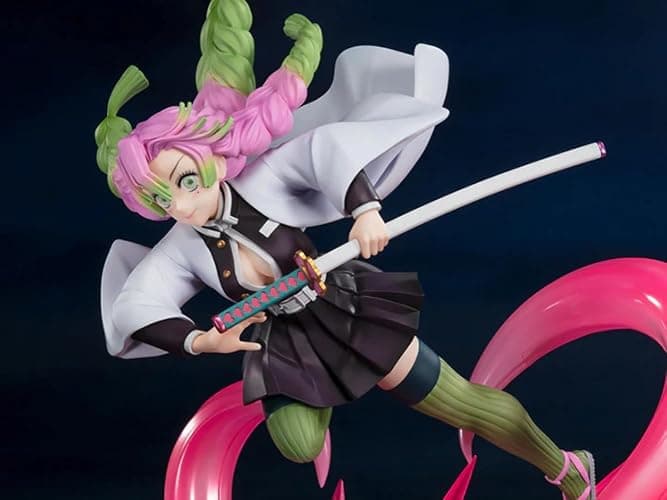 TAMASHII NATIONS - Demon Slayer: Kimetsu no Yaiba - Mitsuri Kanroji FiguartsZERO Collectible Statue thumbnail 2
