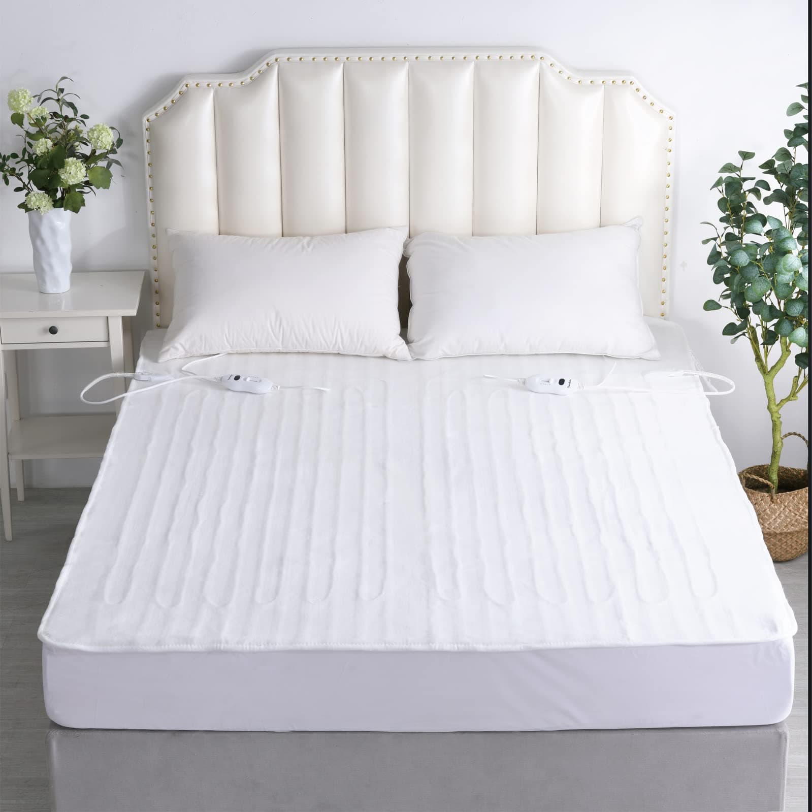 Dreamaker Dual Control Washable Electric Blanket Fully Fitted Heated Underblanket Lightweight Washable Adjustable 3 Heat Settings with LED Display, 2 Detachable Controller - 6 Sizes (King Single) - King Single $47.95 thumbnail 2
