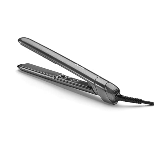 BaByliss Lisseur cheveux Titanium Shine – NOUVEAUTÉ 2025, Plaques en titane-céramique, 5 réglages de température 150–230°C, Utilisation mondiale, Argenté, ST620E thumbnail 3