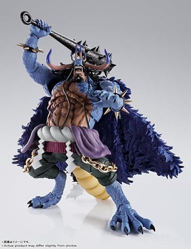 TAMASHII NATIONS - One Piece - Kaido King of The Beasts (Man-Beast Form) S.H.Figuarts Action Figure thumbnail 9