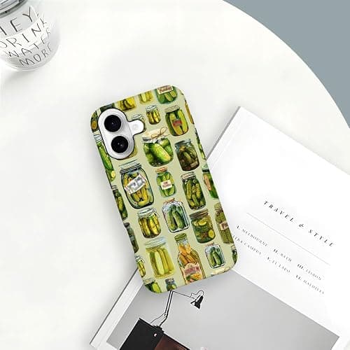 DAIZAG Case Compatible with iPhone 17,Durable Shock Protection Cover for Girl Women,Cute Pickle Lovers thumbnail 5