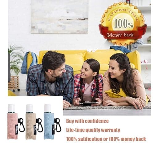 WK IEASON Lip Balm Holder Keychain Single 3pcs Clip on Chapstick Keychain Sleeves Holder Pouch Tight-Knit Elastic Lipstick Key Chain Holder thumbnail 7