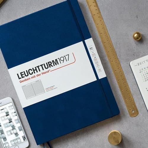 LEUCHTTURM1917 - Notebook Hardcover Medium A5-251 Numbered Pages for Writing and Journaling (Forest Green, Dotted) thumbnail 2