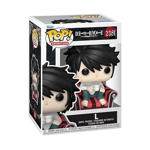 Funko POP! Animation: Death Note - L | Offizieller Fanartikel und Merch - Vinyl Sammelfigur als Regal Deko - Geschenkidee zum Geburtstag für Fans und Sammler - Image 1