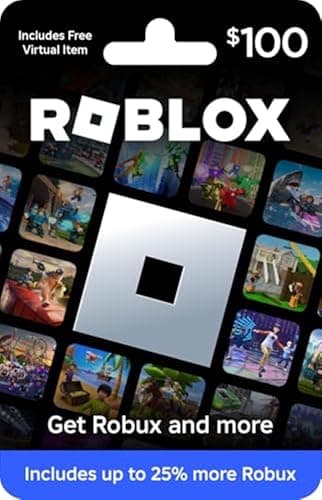 Roblox Physical Gift Card [Includes Free Virtual Item] [Redeem Worldwide] - $100 - Image 1