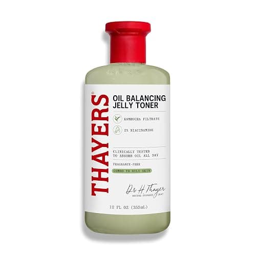 Thayers Oil Balancing and Cooling Jelly Toner, Pore Reducing Facial Toner That Mattifies and Hydrates, Skin Care for Combination to Oily Skin, 12 Fl Oz - Image 1