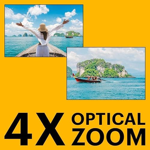 KODAK PIXPRO WPZ2 Rugged Waterproof Shockproof Dustproof WiFi Digital Camera 16MP 4X Optical Zoom 1080P Full HD Video Vlogging Camera 2.7" LCD (Yellow) thumbnail 7
