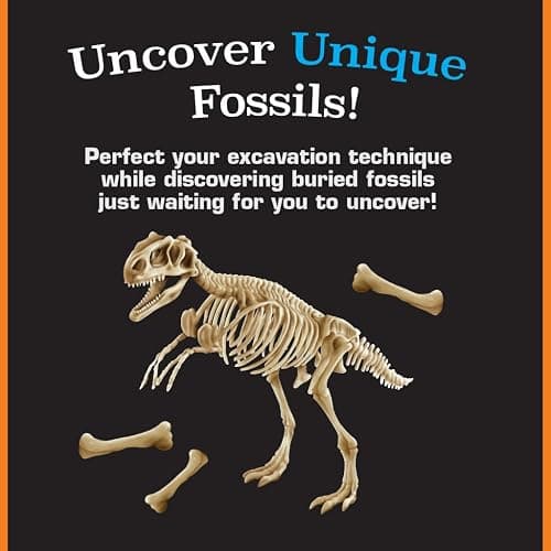 ArtSkills Epic Lab Dinosaur Fossil Digging Kit for Kids, Dinosaur Excavation Dig Kit Dino Toys for Kids Gifts for Boys and Girls thumbnail 3