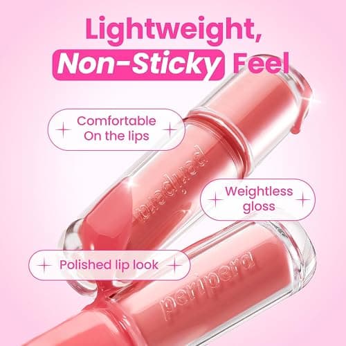 Peripera Mood Glowy Tint, Watery Glow Finish, Buildable Fresh Color, Lightweight, Long-Lasting, Non-Sticky, Korean Lip Tint (03 JUICY PEACH) thumbnail 6