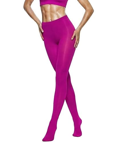 sofsy 10-Year Hosiery Craftsmanship - Italian 40 Den Run Resistant Opaque Tights for Women | High-Waist, Reinforced Toe - Image 1